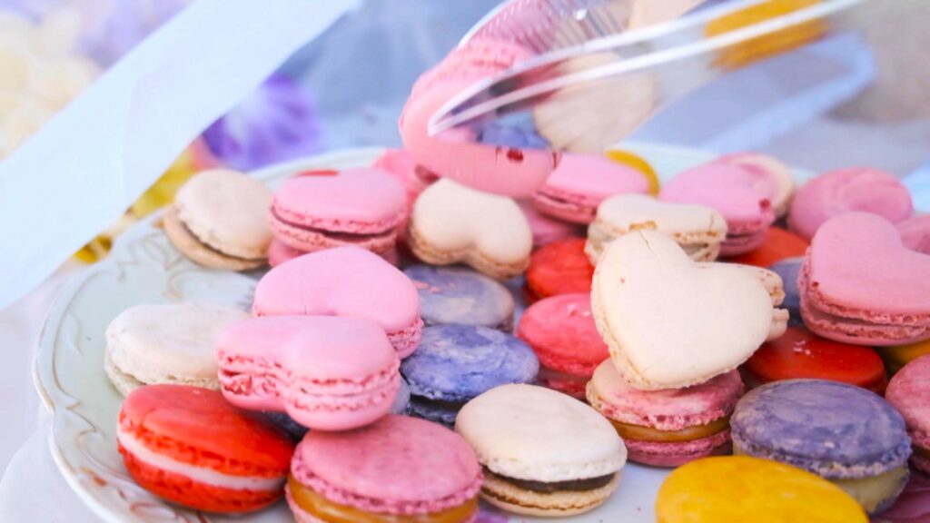 Heart shaped cookies