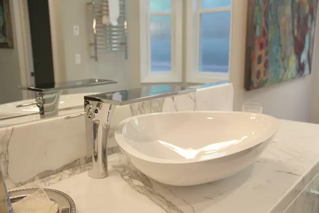 Modern bath sink